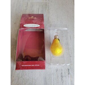 Hallmark little pair blown glass ornament Xmas Mini
